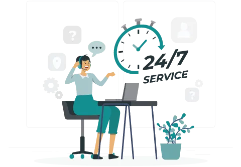 24x7 Support